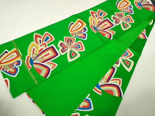 平和屋本店∵極上 女の子 十三参り 子供 祝着・襦袢(無双仕立て・半衿刺繍)・袋帯 3点セット 鴛鴦 暈し染め 金彩 逸品 DZAB1854kh6
