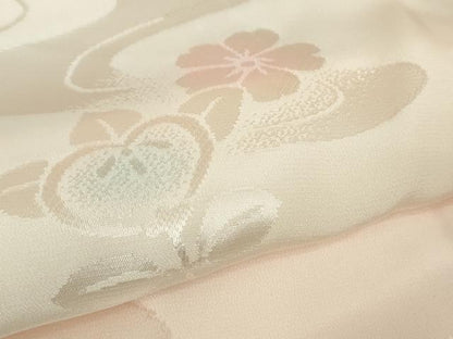 平和屋本店[]極上　七五三　女の子　7歳　祝着・襦袢(無双仕立て・半衿刺繍)セット　駒刺繍　花毬文　金彩　逸品　DZAB1864kh6