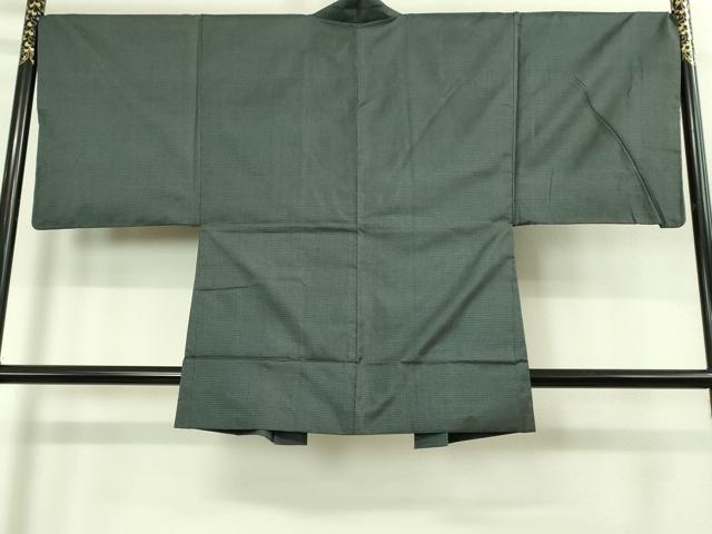 平和屋着物●極上　男性　本場大島紬　アンサンブル　120亀甲　総詰め　羽裏・鷹　逸品　DZAB1874kh6