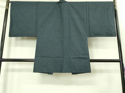 平和屋着物■極上　男性　本場大島紬　アンサンブル　100亀甲　総詰め　長羽織　逸品　未使用　DZAB1878kh6