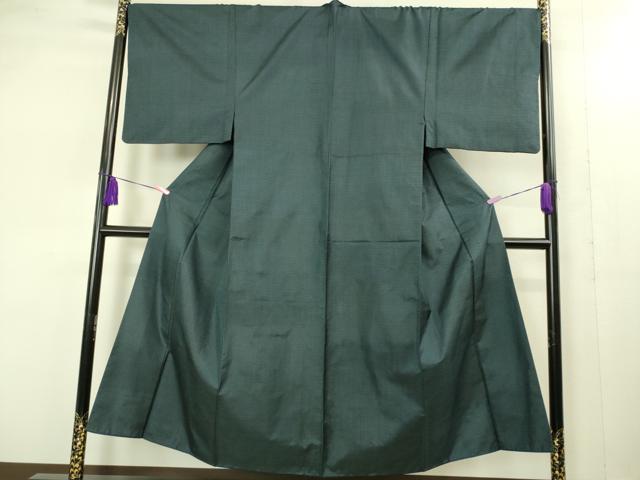 平和屋着物■極上　男性　本場大島紬　アンサンブル　長羽織　100亀甲　総詰め　逸品　DZAB1879kh6