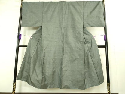 平和屋着物＃極上　男性　本場大島紬　100亀甲　総詰め　長羽織　逸品　DZAB1884kh6