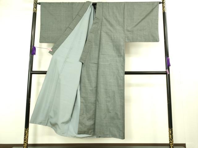 平和屋着物＃極上　男性　本場大島紬　100亀甲　総詰め　長羽織　逸品　DZAB1884kh6