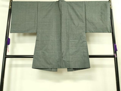 平和屋着物＃極上　男性　本場大島紬　100亀甲　総詰め　長羽織　逸品　DZAB1884kh6