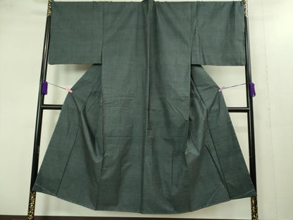 平和屋着物■極上　男性　本場大島紬　アンサンブル キングサイズ 長襦袢(無双仕立て)・長羽織セット　7マルキ　逸品　未使用　DZAB1889kh6