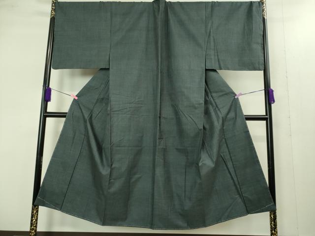平和屋着物■極上　男性　本場大島紬　アンサンブル キングサイズ 長襦袢(無双仕立て)・長羽織セット　7マルキ　逸品　未使用　DZAB1889kh6