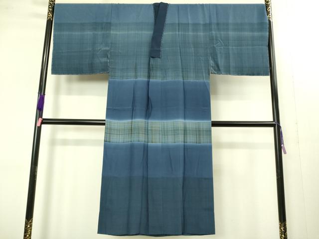 平和屋着物■極上　男性　本場大島紬　アンサンブル キングサイズ 長襦袢(無双仕立て)・長羽織セット　7マルキ　逸品　未使用　DZAB1889kh6