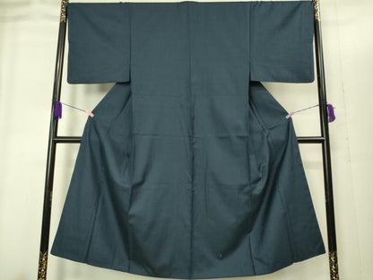 平和屋着物●極上　男性　お召　アンサンブル　100亀甲　総詰め　羽裏・虎　逸品　DZAB1892kh6