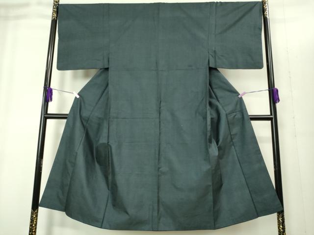 平和屋着物■極上　男性　本場大島紬　アンサンブル　長羽織　100亀甲　総詰め　羽裏・虎　逸品　DZAB1899kh6