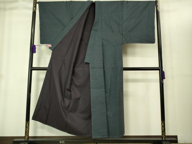 平和屋着物■極上　男性　本場大島紬　アンサンブル　長羽織　120亀甲　総詰め　逸品　未使用　DZAB1903kh6