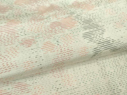 平和屋着物●極上　本場大島紬　白大島　枝梅　逸品　DZAB1930kh6