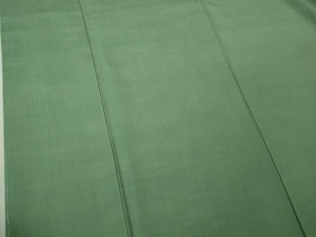 平和屋着物●極上　結城紬　色無地　薄青色　逸品　未使用　DZAB1947kh6