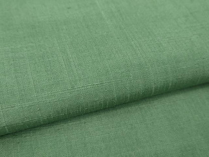 平和屋着物●極上　結城紬　色無地　薄青色　逸品　未使用　DZAB1947kh6