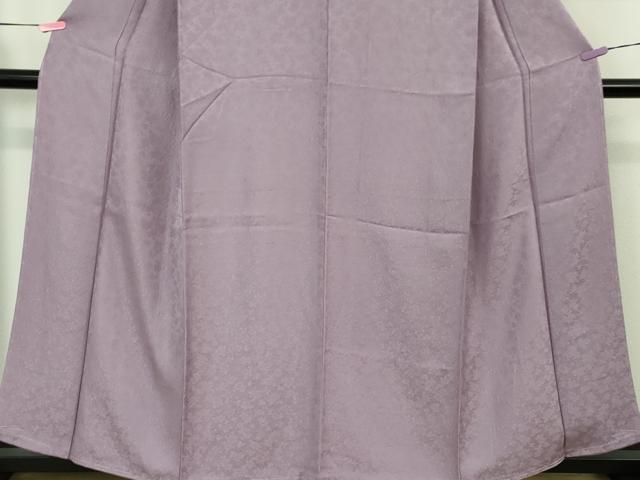 平和屋着物●極上　色無地　花地紋　紅藤色　逸品　未使用　DZAB1951kh6