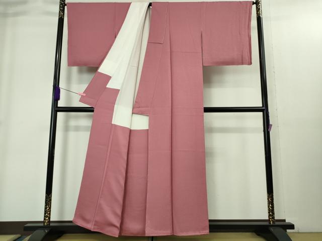 平和屋着物●極上　色無地　桃花色　逸品　未使用　DZAB1952kh6 平和屋着物○極上 色無地 桃花色 逸品 未使用 DZAB1952kh6