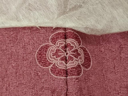 平和屋着物●極上　色無地　桃花色　逸品　未使用　DZAB1952kh6