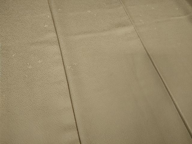 平和屋着物●極上　色無地　瓢箪花地紋　灰梅色　逸品　DZAB1953kh6