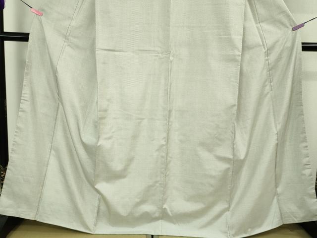 平和屋本店●極上　本場大島紬　白大島　100亀甲　総詰め　川畑郁雄作　証紙付き　逸品　未使用　DZAB1967kh6