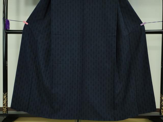 平和屋着物●極上　綿薩摩　木綿　100亀甲　間道　逸品　DZAB1968kh6 平和屋着物○極上 綿薩摩 木綿 100亀甲 間道 逸品 DZAB1968kh6