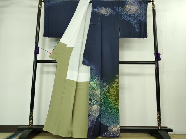 平和屋着物●極上　吉乃一廉　幻の辻が花　訪問着　暈し染め　金彩　さが美扱い　逸品　未使用　DZAB1971kh6