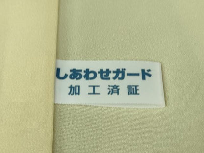 平和屋着物●極上　 吉乃一廉　幻の辻が花　訪問着　暈し染め　金彩　銀通し地　逸品　DZAB1976kh6