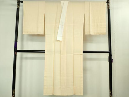 平和屋本店●極上 創業460年・千總　訪問着・長襦袢(無双仕立て)セット 駒刺繍 吉祥花文 丁子色地 暈し染め 金彩 逸品 未使用　DZAB1987kh6