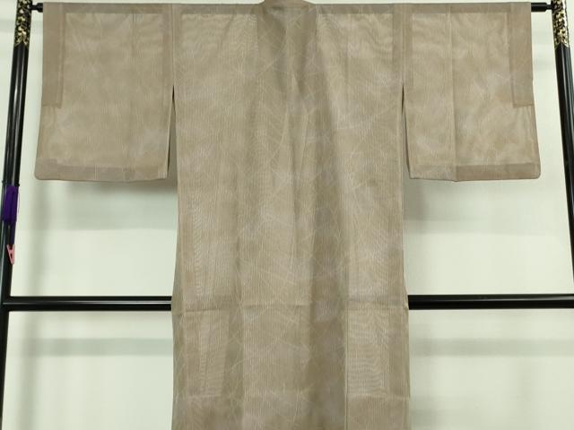 平和屋着物▽極上　道中着　スリーシーズン　春夏秋　塵除け　ロング丈　網目紋紗　暈し染め　逸品　DZAB1999kh6