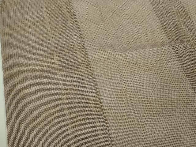平和屋着物▽極上　道中着　スリーシーズン　春夏秋　塵除け　ロング丈　網目紋紗　暈し染め　逸品　DZAB1999kh6