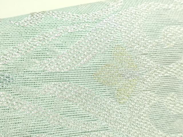 平和屋着物＊極上 夏物 つけ帯 洋花文 金銀糸 逸品 DZAB2030kh6