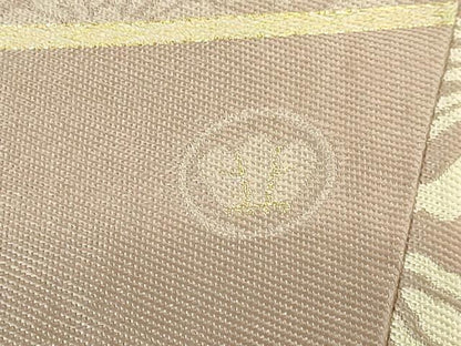 平和屋着物●極上 西陣最高峰・北尾織物匠 九寸開き名古屋帯 花菱 しづはた 逸品 DZAB2036kh6
