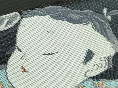 平和屋着物●極上　加賀友禅の巨匠　初代　由水十久　両面　太鼓柄袋帯　大黒　金糸　逸品　DZAB2079kh6