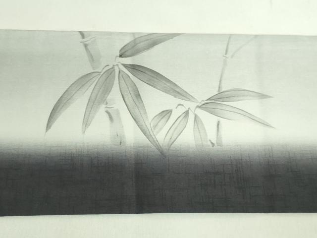 平和屋着物●極上　九寸名古屋帯　紅型　葉尽くし　逸品　DZAB2091kh6