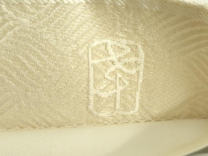 平和屋着物●極上 西陣の名門 加納幸謹製 六通柄袋帯 唐織 色紙並べ花文 金銀糸 逸品 DZAB2100kh6