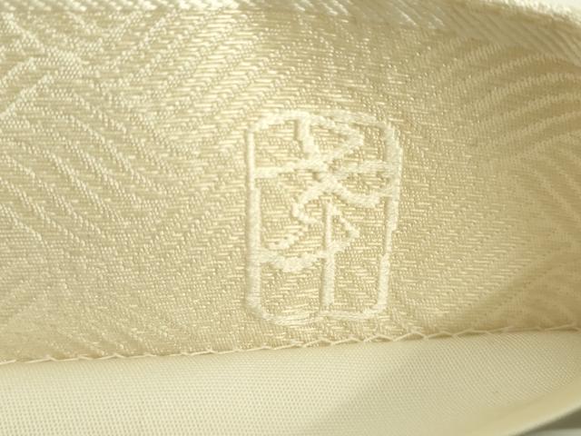 平和屋着物●極上 西陣の名門 加納幸謹製 六通柄袋帯 唐織 色紙並べ花文 金銀糸 逸品 DZAB2100kh6