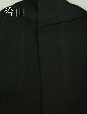 平和屋着物●極上　訪問着　刺繍　草花間道　たたき染め　黒地　金彩　逸品　DZAB2105kh6