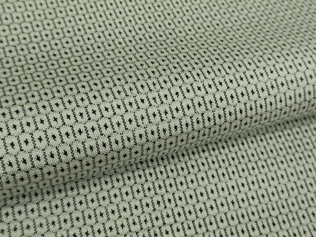 平和屋本店●極上　男性　本場大島紬　白大島　100亀甲　総詰め　逸品　DZAB2129kh6