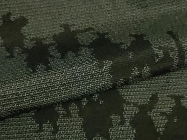 平和屋着物●極上　塩沢紬　訪問着　200亀甲　大名行列　逸品　DZAB2132kh6