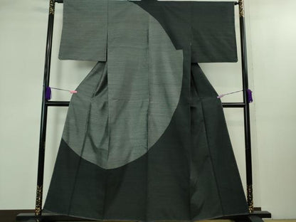 平和屋着物●極上　紅花紬　米沢　新田秀次　訪問着　逸品　未使用　DZAB2133kh6