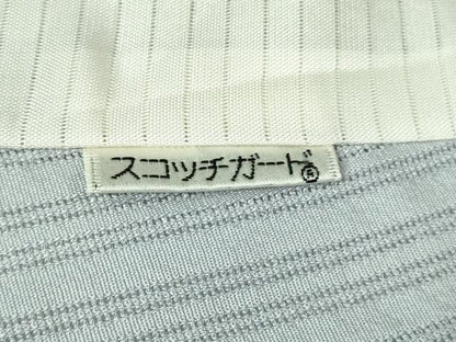 平和屋着物＊極上 夏物 中嶋博司 訪問着 縦絽 手描き 草花 淡藤色地 金彩 逸品 未使用 DZAB2148kh6