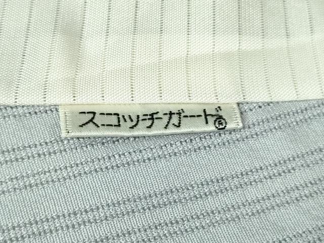 平和屋着物＊極上 夏物 中嶋博司 訪問着 縦絽 手描き 草花 淡藤色地 金彩 逸品 未使用 DZAB2148kh6