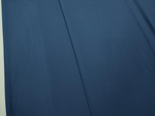 平和屋着物＊極上 夏物 色無地 絽 紺色 逸品 未使用 DZAB2149kh6