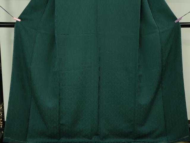 平和屋着物●極上　色無地　立涌地紋　高麗納戸色　逸品　未使用　DZAB2154kh6