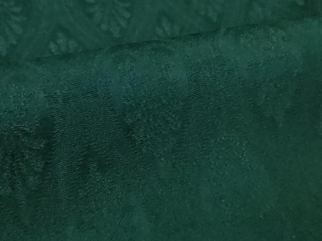 平和屋着物●極上　色無地　立涌地紋　高麗納戸色　逸品　未使用　DZAB2154kh6