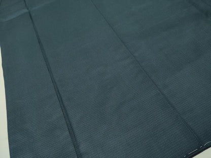 平和屋着物■極上　男性　紬　アンサンブル　長羽織　亀甲柄　羽裏・鷹　逸品　未使用　DZAB2158kh6