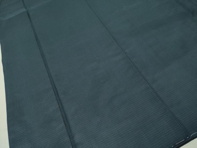 平和屋着物■極上　男性　紬　アンサンブル　長羽織　亀甲柄　羽裏・鷹　逸品　未使用　DZAB2158kh6
