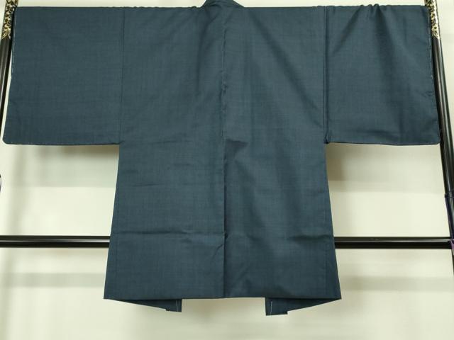 平和屋着物■極上　男性　本場大島紬　アンサンブル　長羽織　120亀甲　総詰め　羽裏・一富士二鷹三茄子　逸品　DZAB2165kh6