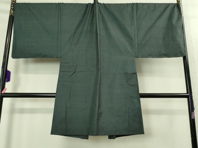 平和屋着物■極上　男性　本場大島紬　アンサンブル　キングサイズ　100亀甲　総詰め　長羽織　逸品　未使用　DZAB2167kh6