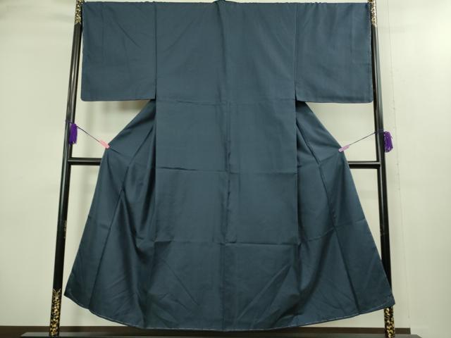 平和屋着物■極上　男性　紬　アンサンブル　長羽織　亀甲柄　羽裏・茶道具　逸品　未使用　DZAB2171kh6