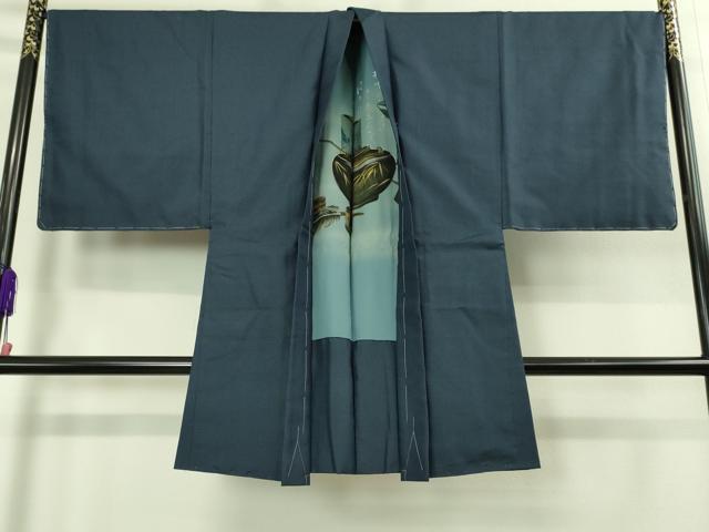 平和屋着物■極上　男性　紬　アンサンブル　長羽織　亀甲柄　羽裏・茶道具　逸品　未使用　DZAB2171kh6 平和屋着物□極上 男性 紬 アンサンブル 長羽織 亀甲柄 羽裏・茶道具 逸品