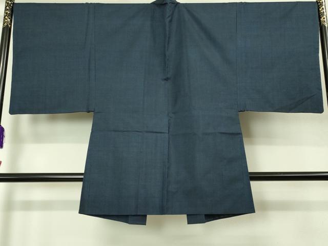 平和屋着物■極上　男性　本場大島紬　アンサンブル　長羽織　100亀甲　総詰め　逸品　DZAB2173kh6